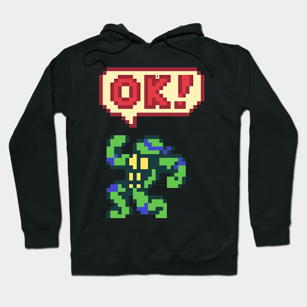 Leonardo OK Hoodie by Dr. Rob's Mean Meme Machine